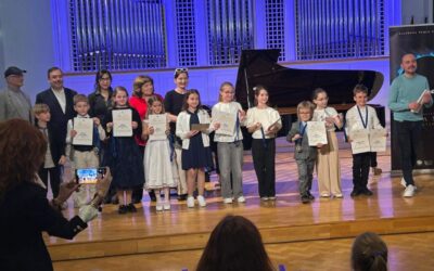 Izvanredni rezultati naših učenika na Međunarodnom natjecanju pijanista Memorijal Jurica Murai